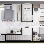 Projeto de Sobrado Moderno